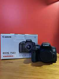 Camera Canon EOS 750D + 3 Baterias Extra