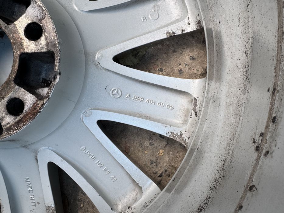 Диски оригінал mercedes w222 r18 5x112