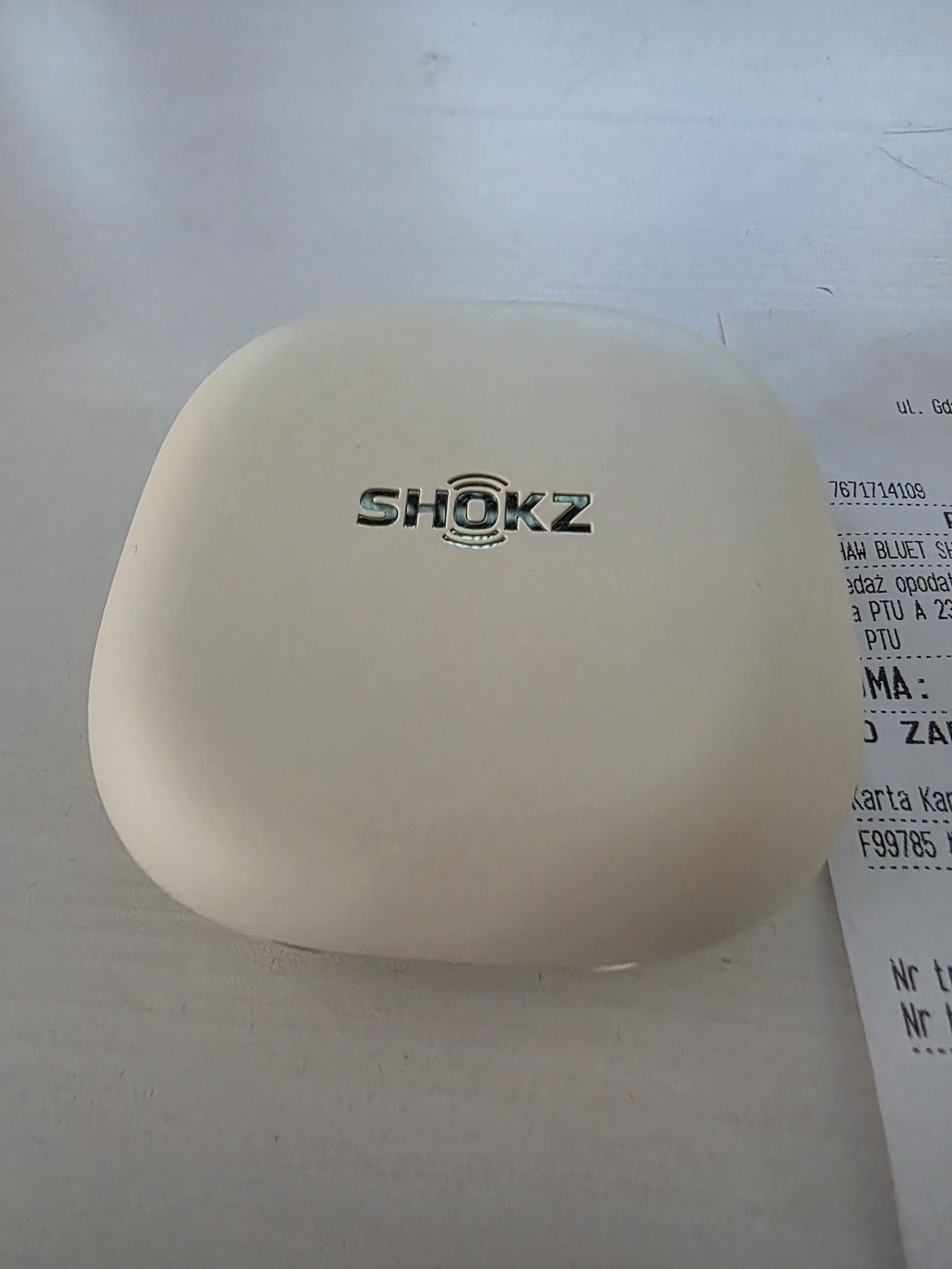 Słuchawki SHOKZ OpenFit 2 Beżowe