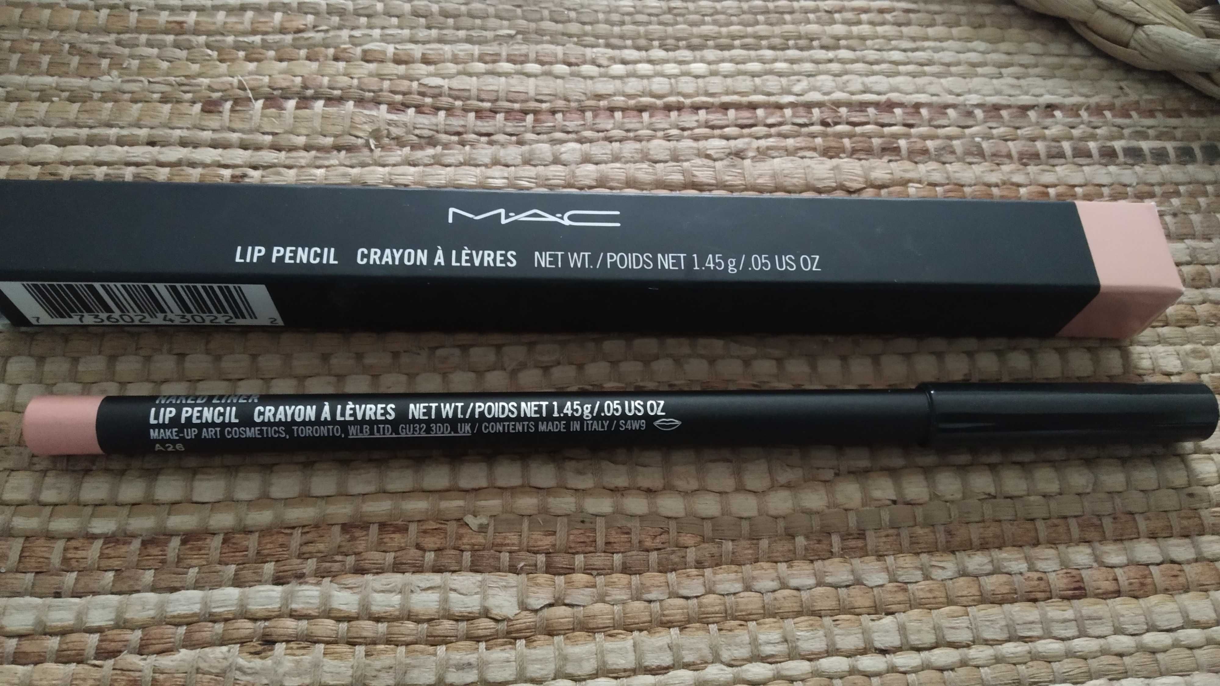 MAC konturówka do ust NAKED LINER pełnowymiarowa nowa