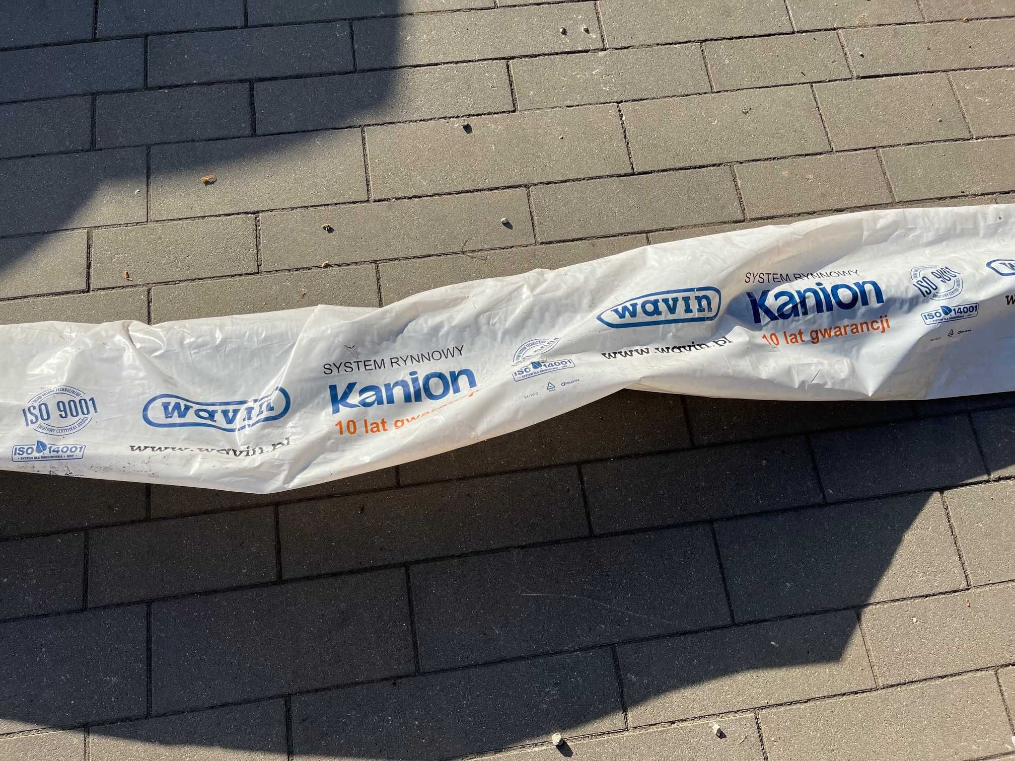 rura spustowa bezkielichowa 110 wavin kanion 4m nowa brązowa