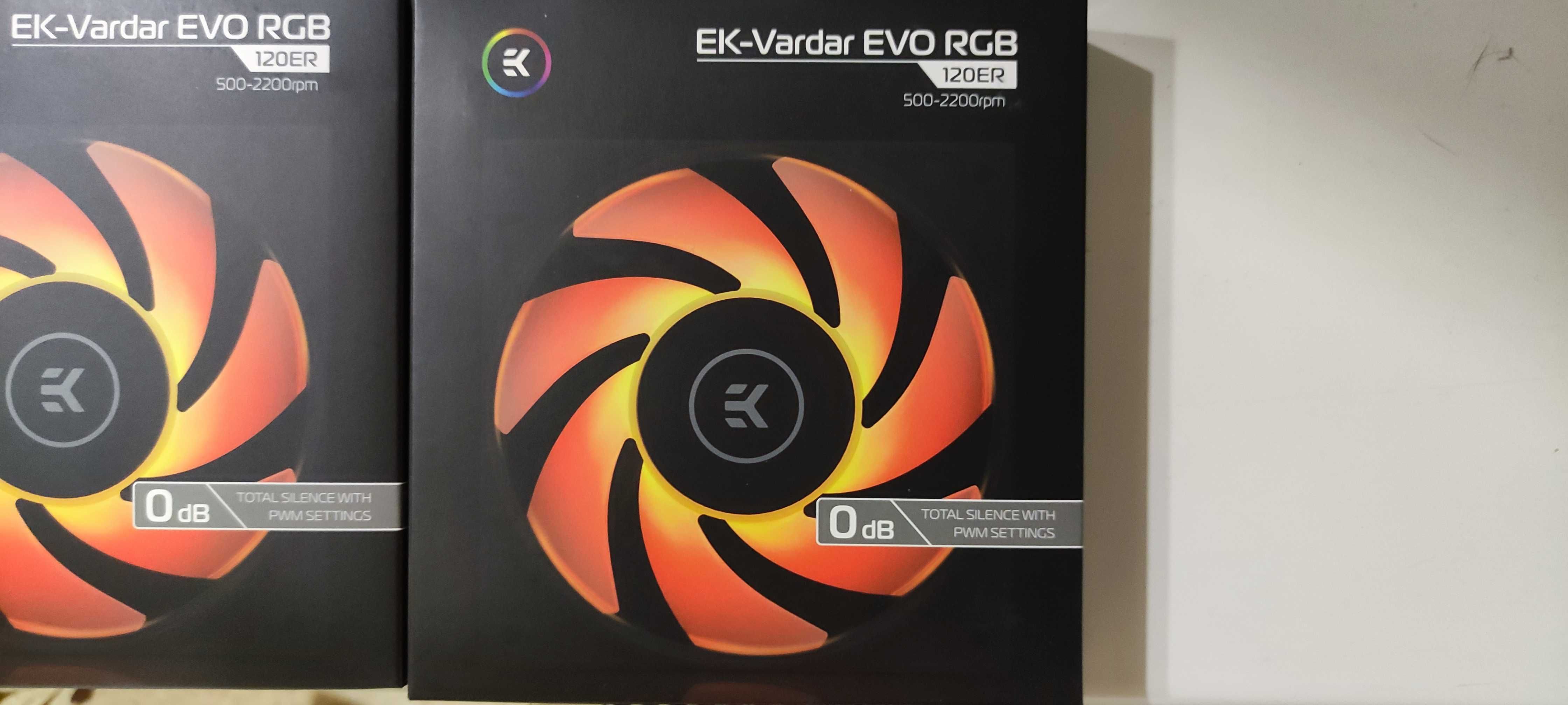 EK - Vardar EVO 120ER RGB. Вентиляторы, кулер 120 мм, СЖО.