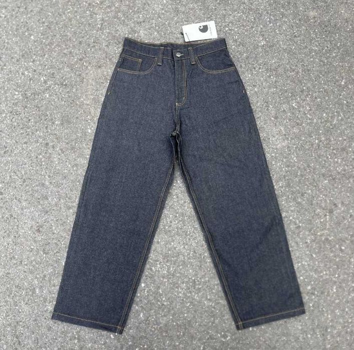 Carhartt WIP Brandon Pants – Blue Rinsed – Tamanho W36