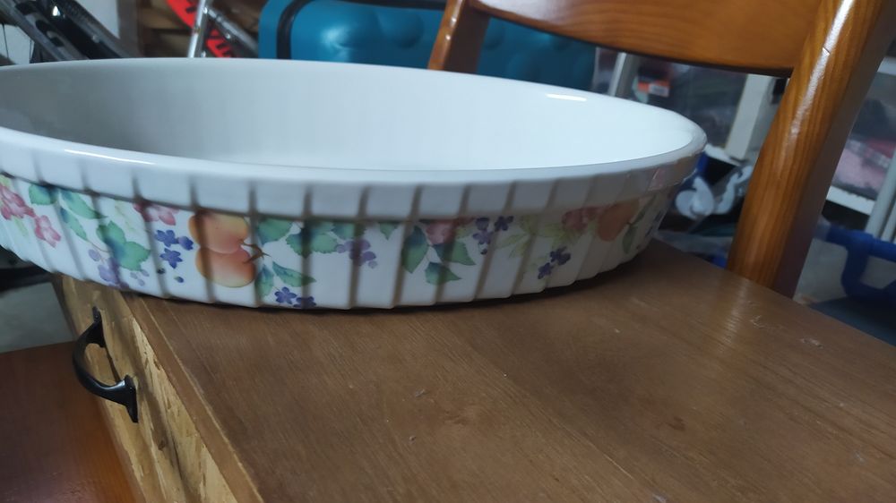 Assadeira oval Vista Alegre Pomar