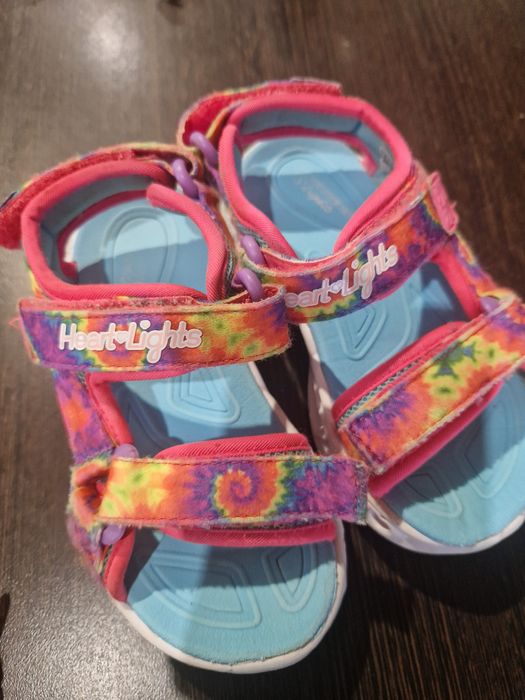 Босоніжки для дівчинки скетчерс 24 і 27