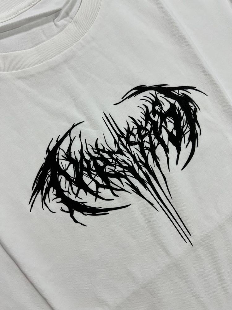 футболка-майка Playboi Carti Narcissist Tour Tee in white