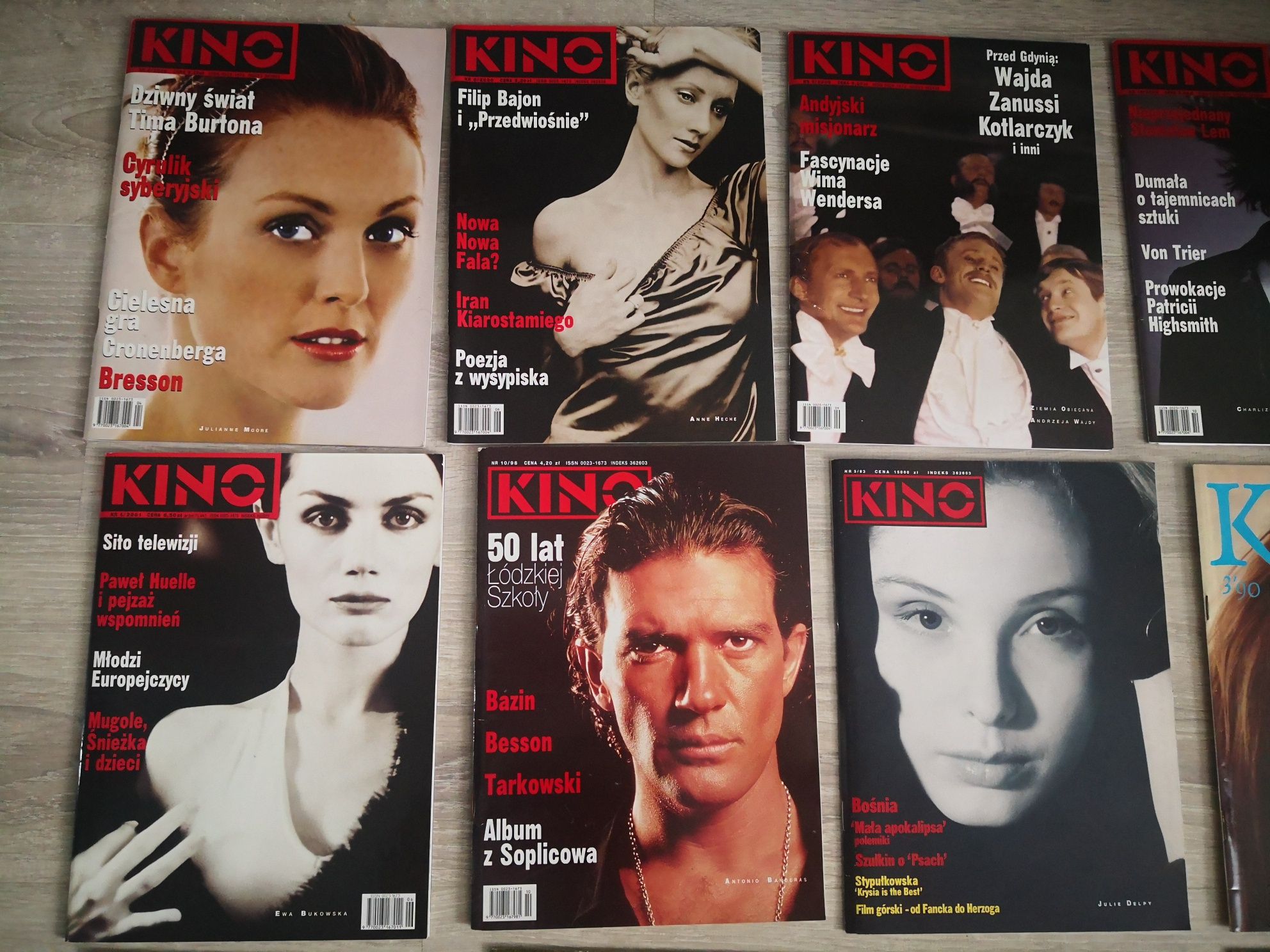 Miesięcznik KINO : 16 numerów z lat 1990 - 2001