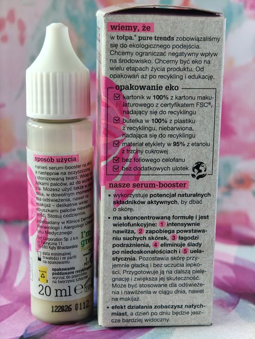Tołpa serum booster nawilżające nowe