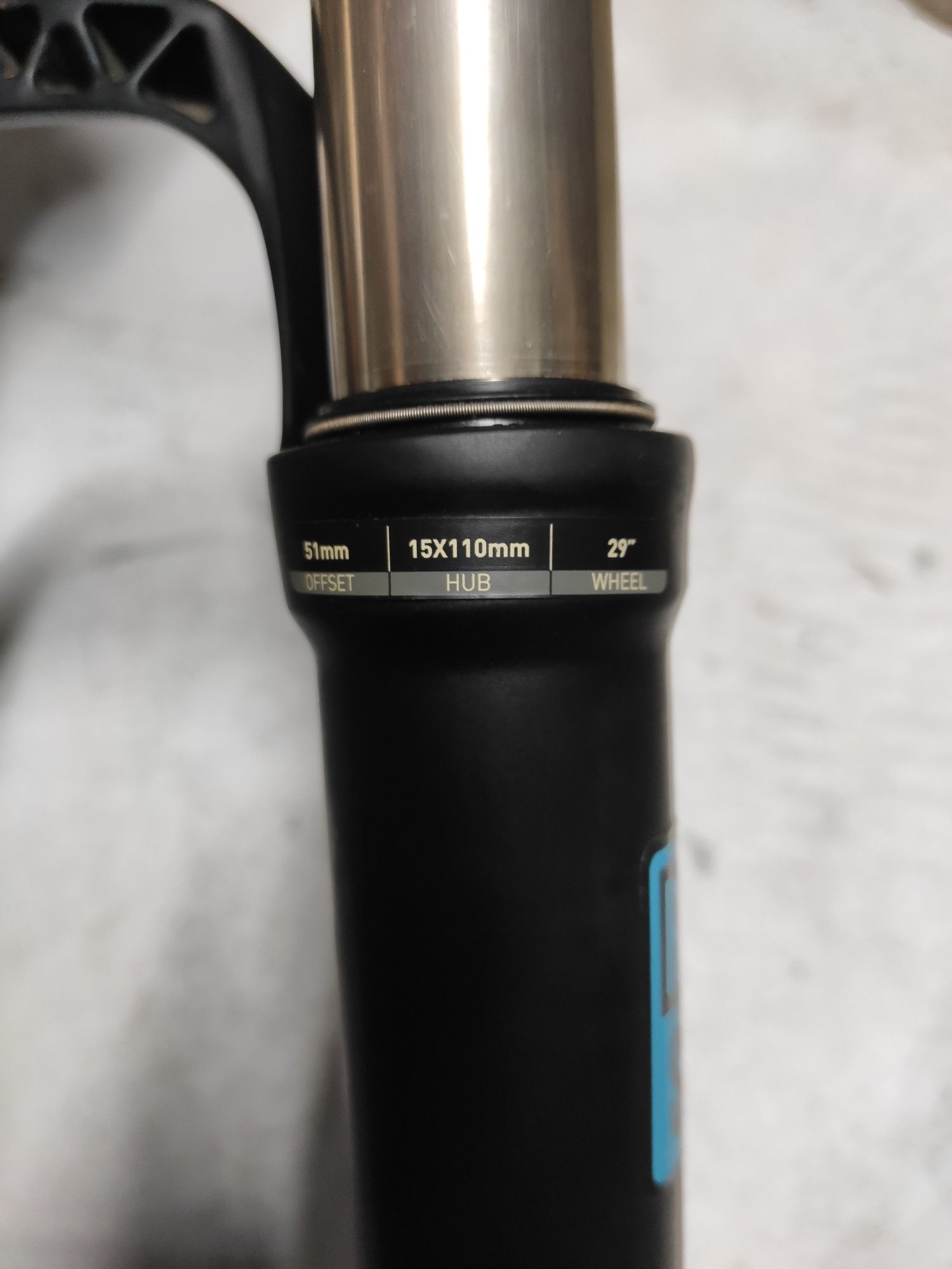 Suspensão rock shox Recon 140mm 29 MTB