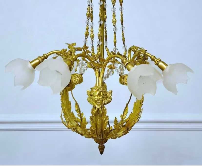 Антикварна люстра, готика, Ар-нуво, модерн