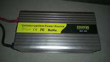 inversor e carrecador 12V 2000W