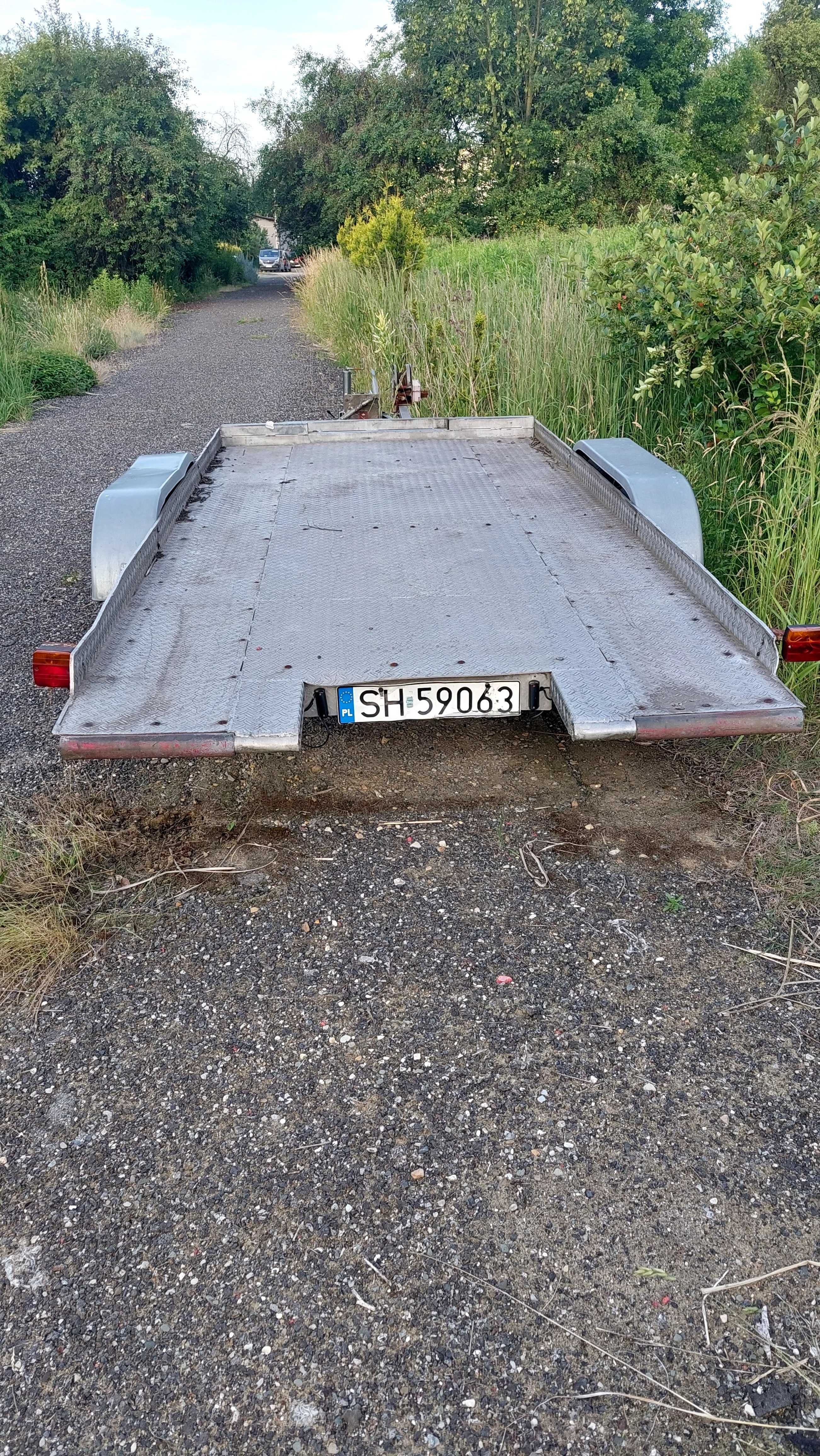 Przyczepa do przewozu pojazdów Jola