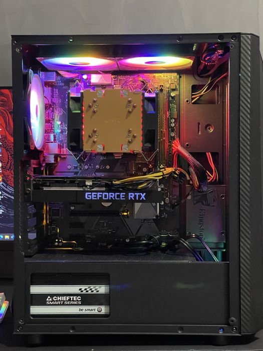 RTX 3060Ti | Ryzen 5 4500 | 16GB DDR4 | 240GB+1TB | 600W Ігровий ПК