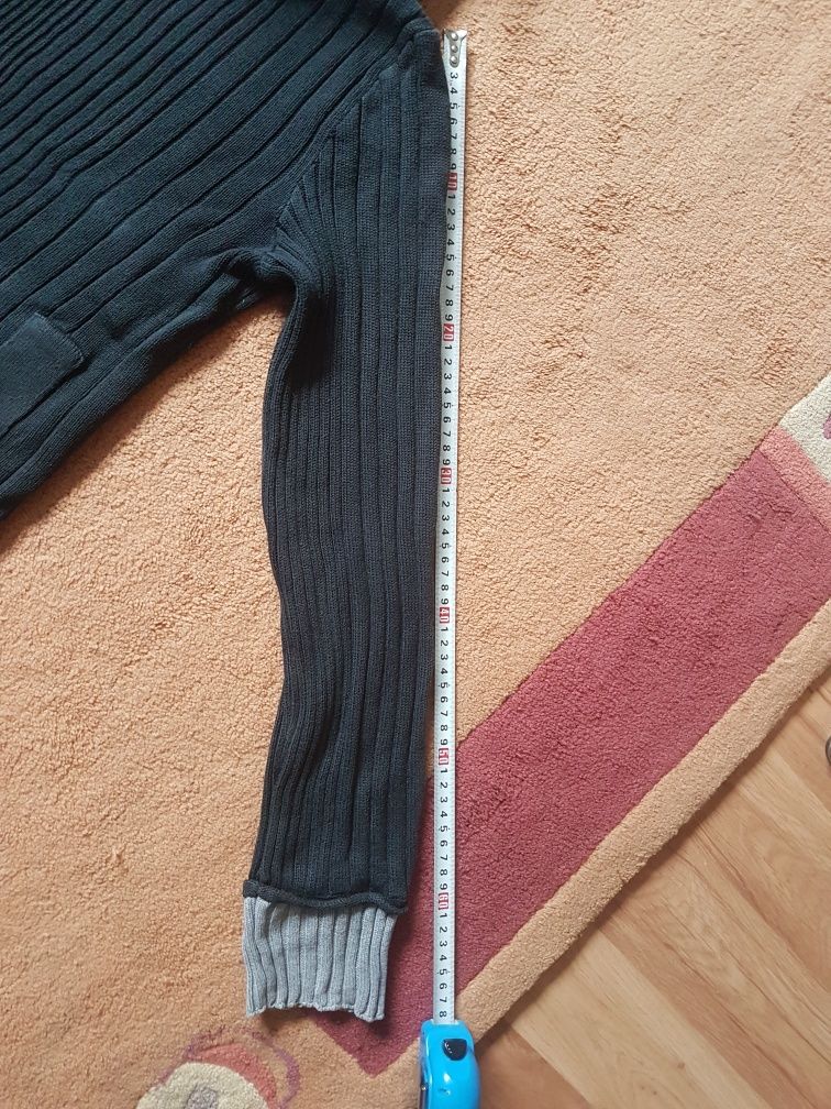 Męska bluza, sweter z kapturem M