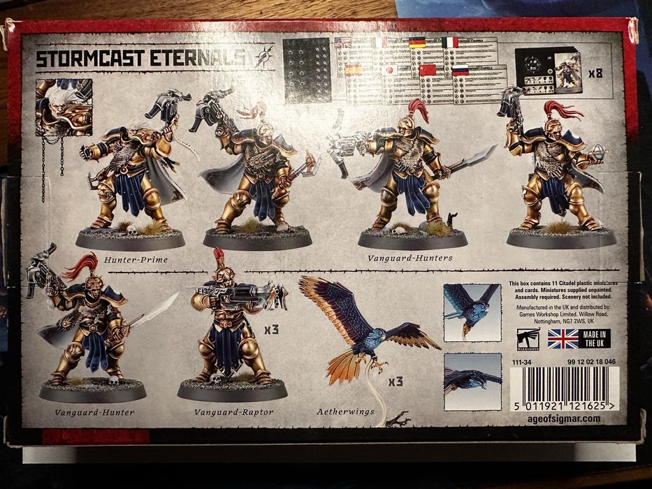 Warhammer AOS Warcry Stormcast Eternals