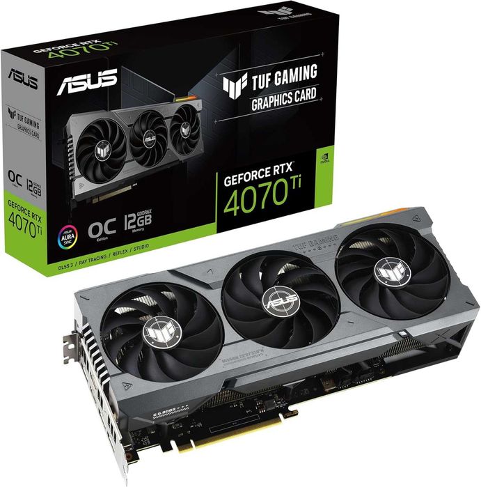 Karta graficzna ASUS TUF Gaming GeForce RTX 4070 Ti OC Gaming NOWY
