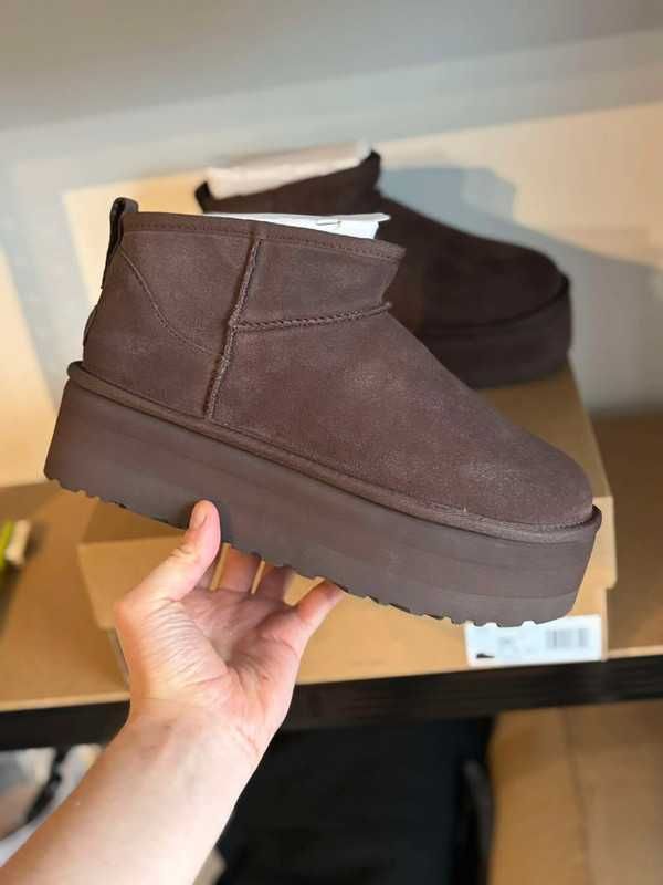 UGG Ultra Mini Platform Burnt Cedar Brown 39 Nowe