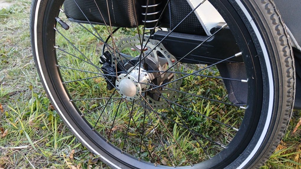 Queridoo KidGoo 1 - przyczepka rowerowa / wózek spacerowy dla dziecka