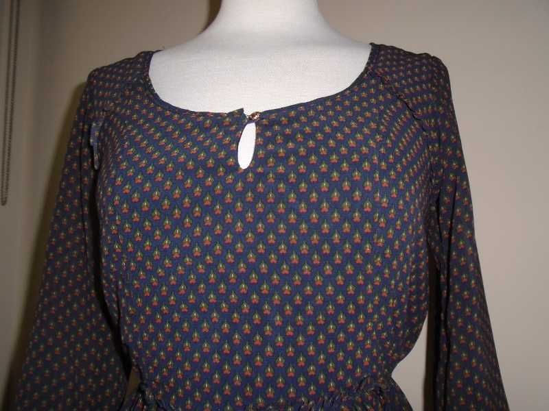 Vestido novo tecido sedoso