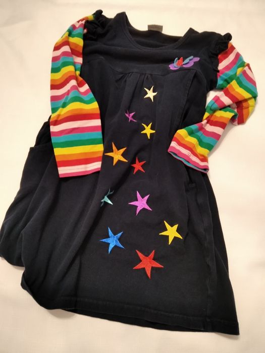 Zestaw, paka ciuszków, ubrań- 124 cm