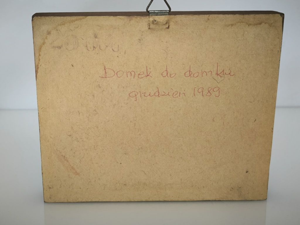Obraz na szkle Stanisław Pękała Krynica PRL