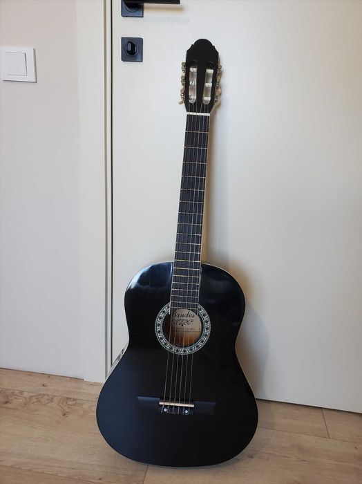 гітара класична нова 4/4 чорна для починаючих