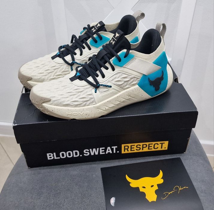 Nowe buty Under Armour Project Rock 6 rozmiar 44 28 cm brun