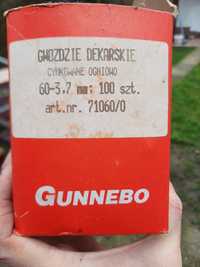 Gwoździe dekarskie Gunnebo cynkowane ogniowo 60-3,7 mm 100 sztuk