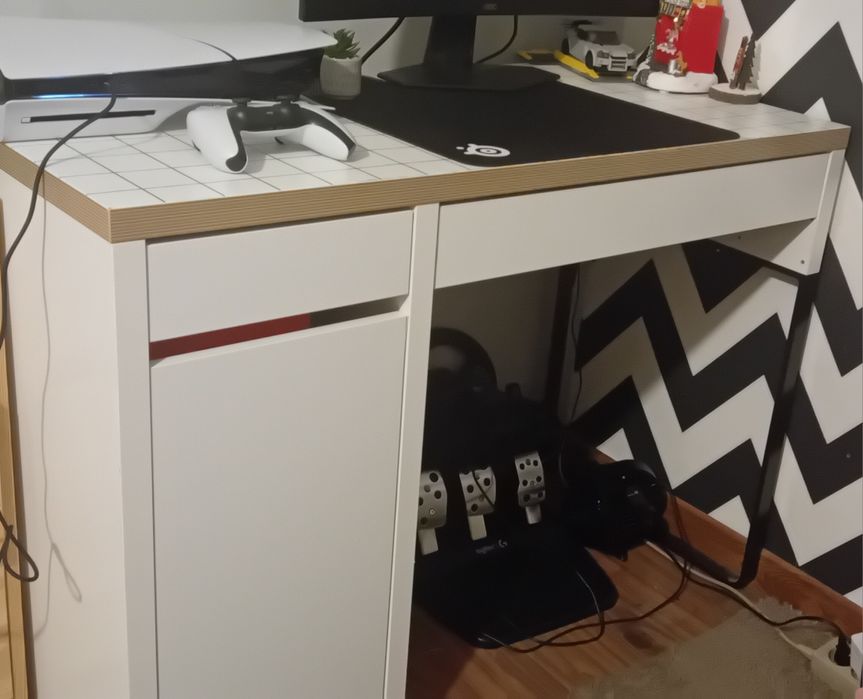 Biurko ikea Micke  gaming komoda stół ława