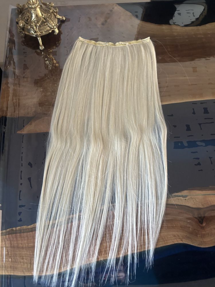 Wlosy 2 geste tasmy clip in 70 cm nowe