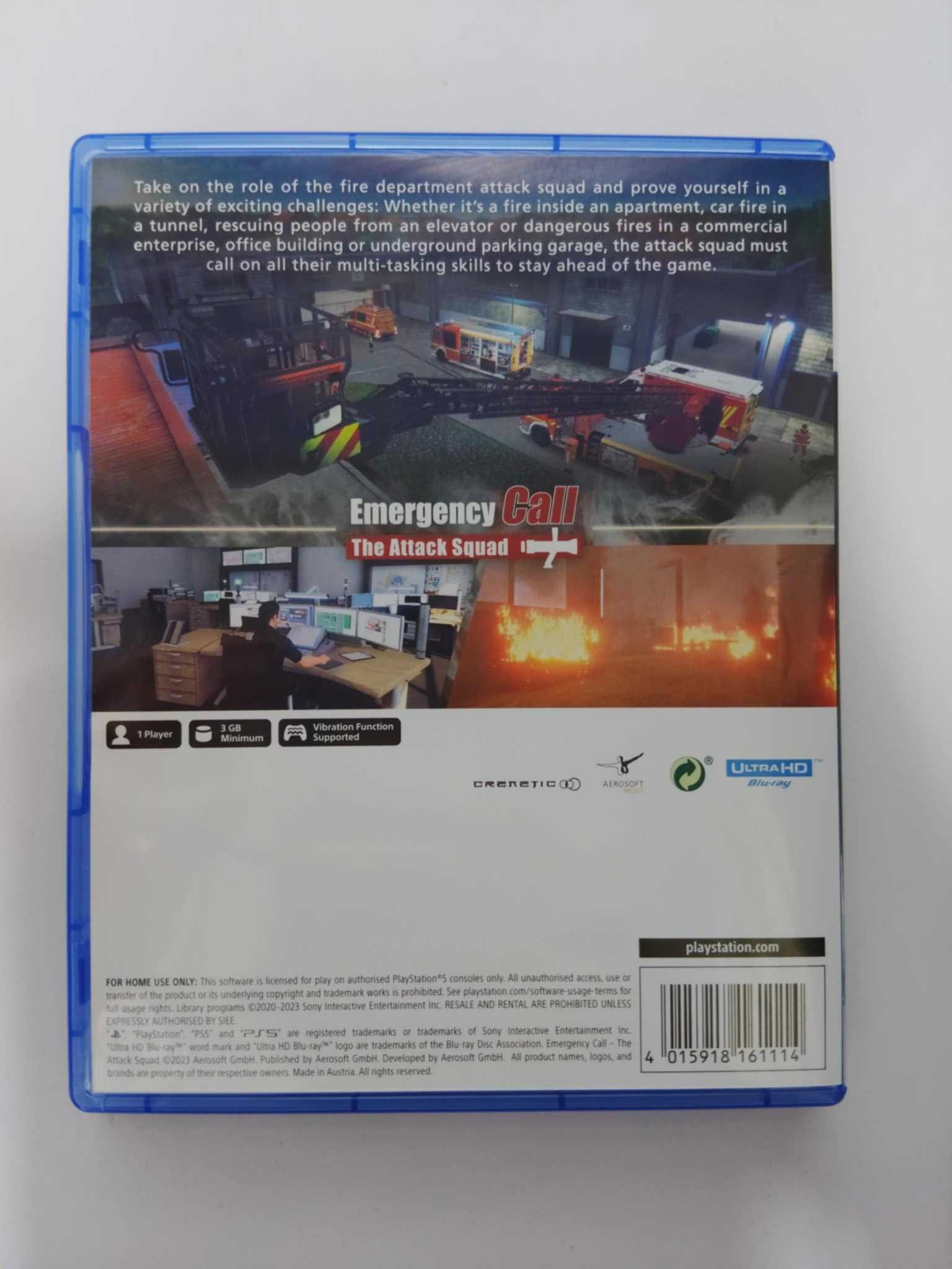 Emergency Call The Attack Squad PS5