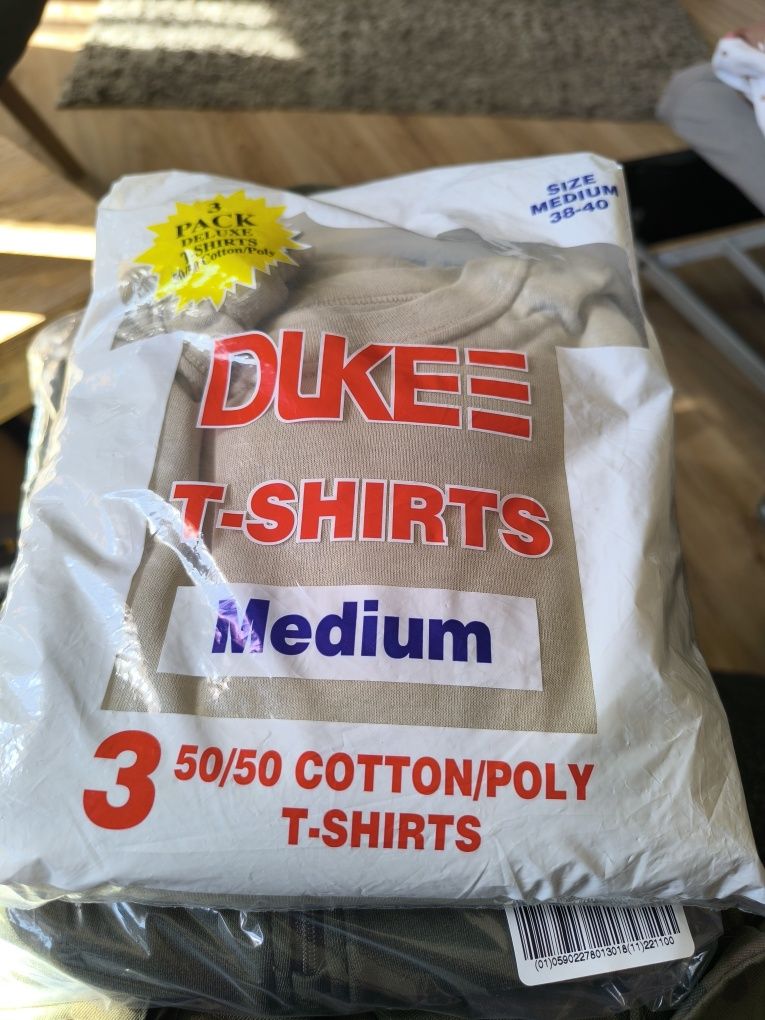 Koszulki T-shirt's 3 pack DUKE coyote US Army rozm. M