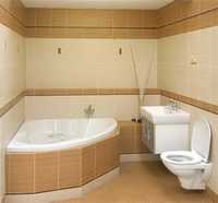 Комплексный ремонт ванной комнаты, санузла, укладка плитки, кафеля.