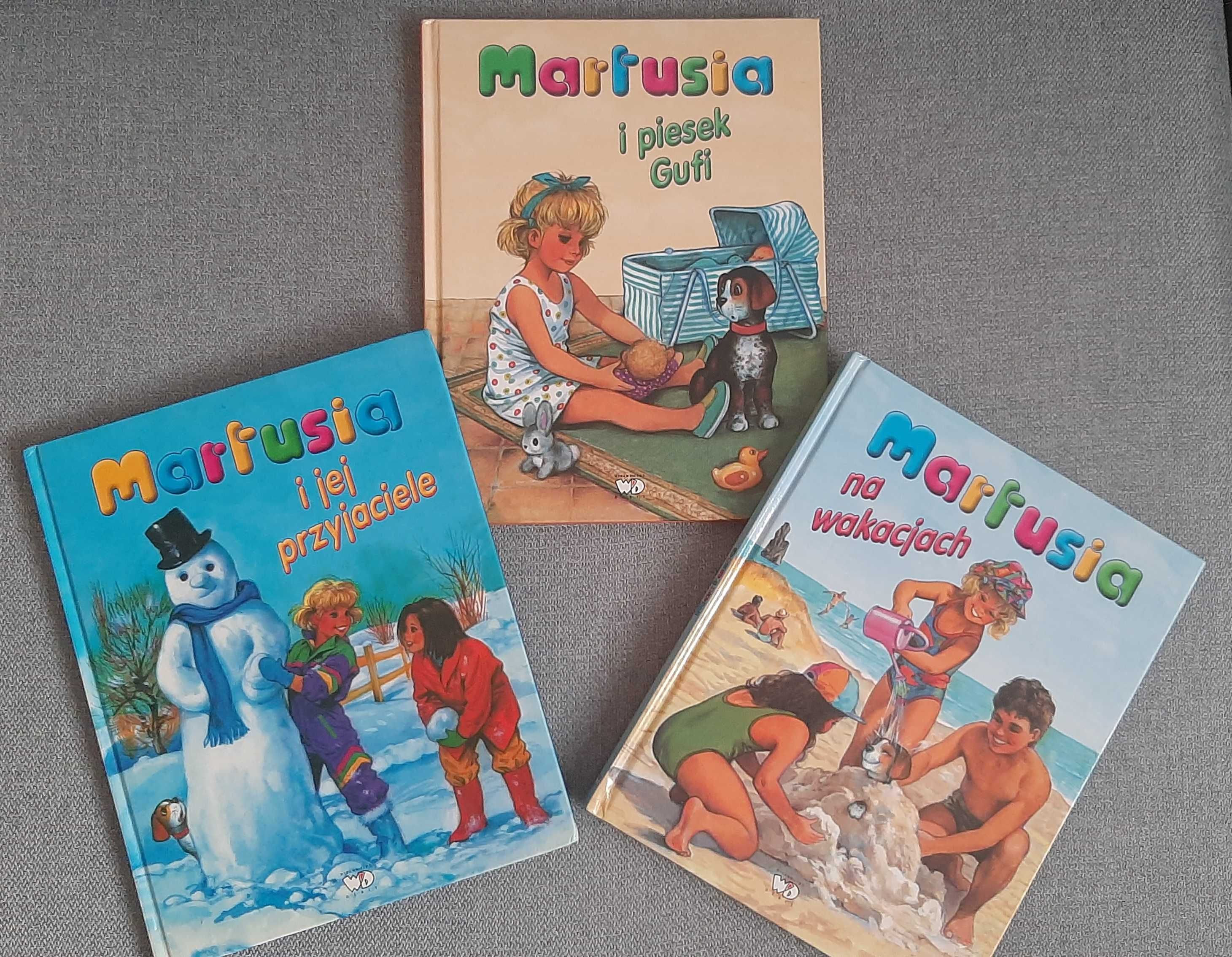 Martusia i Gufi 4 części ilustracje Pierre Couronne na wakacjach