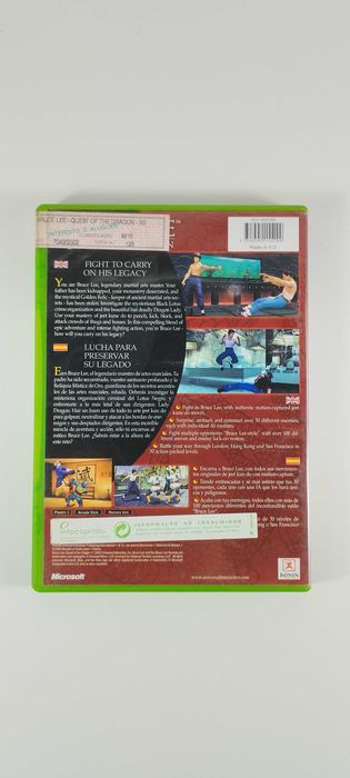 Bruce Lee: Quest Of The Dragon - Xbox Classic