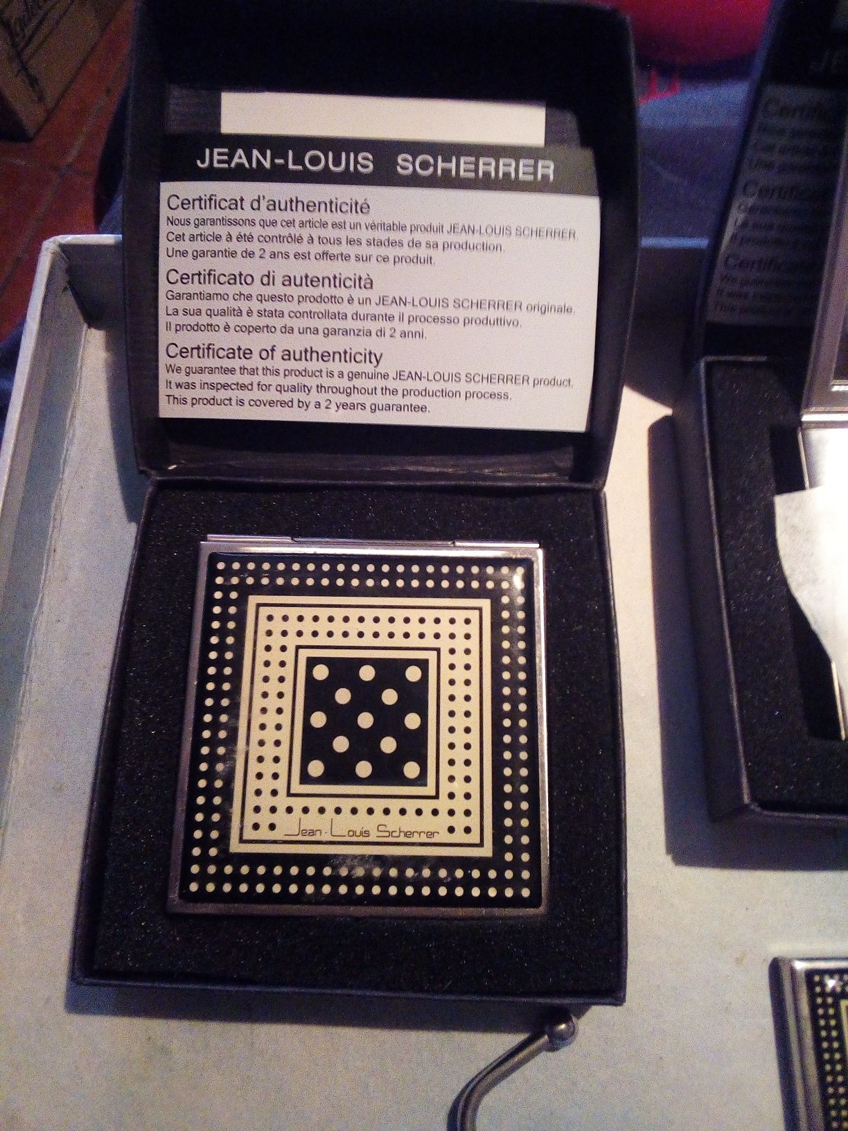 Conjunto de 2 Espelhos de Maquilhagem