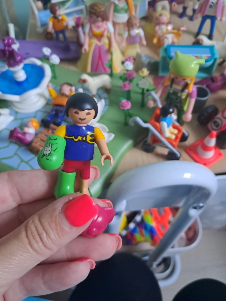 Playmobil mix figurki akcesoria zwierzęta pojazdy itp Bdb stan!!