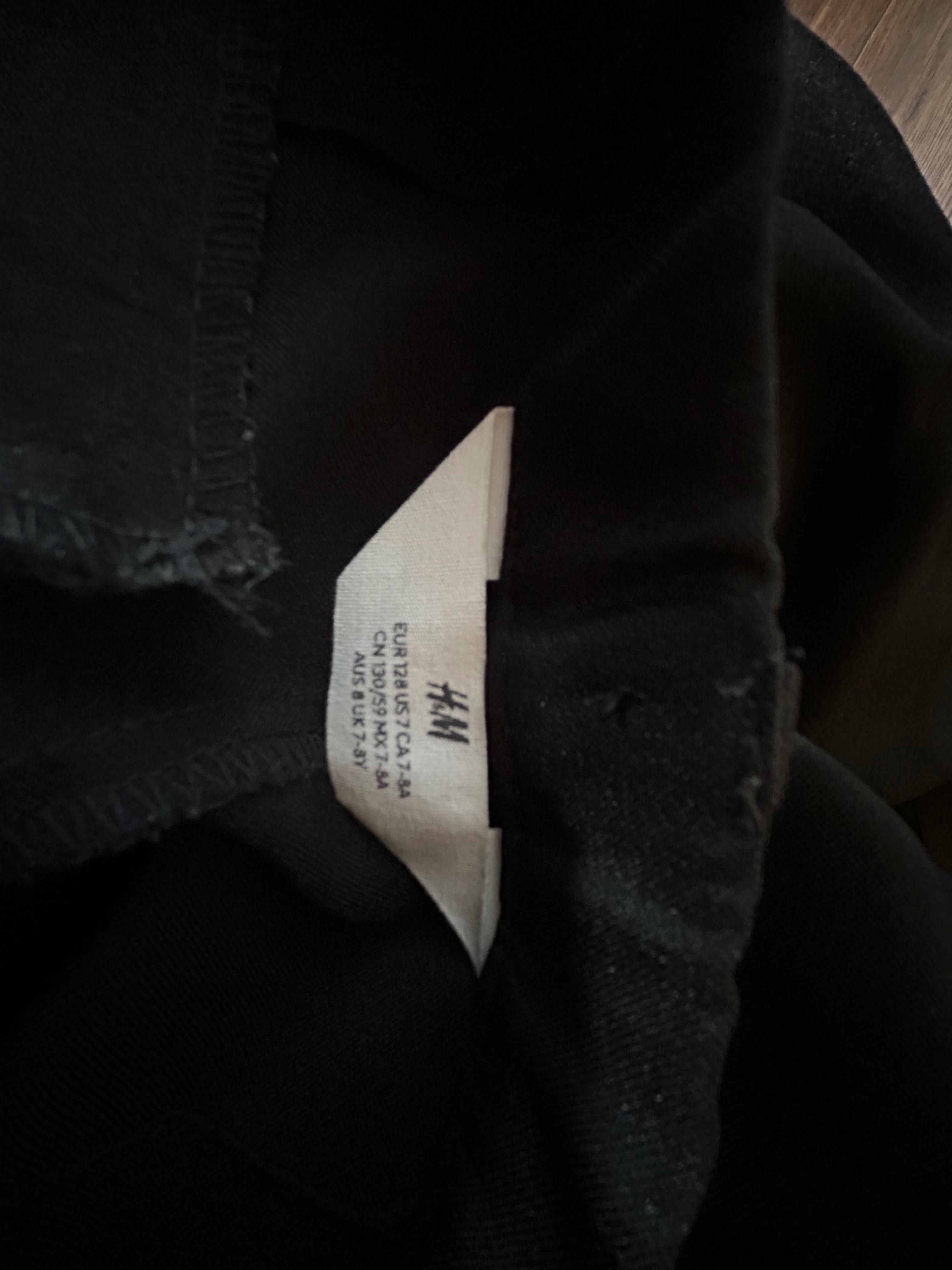 Garnitur dla chłopca czarny 128 H&M