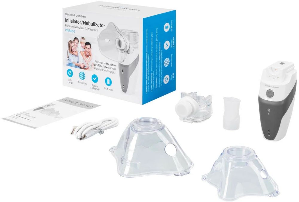 Inhalator nebulizator ultradźwiękowy GÖTZE & JENSEN