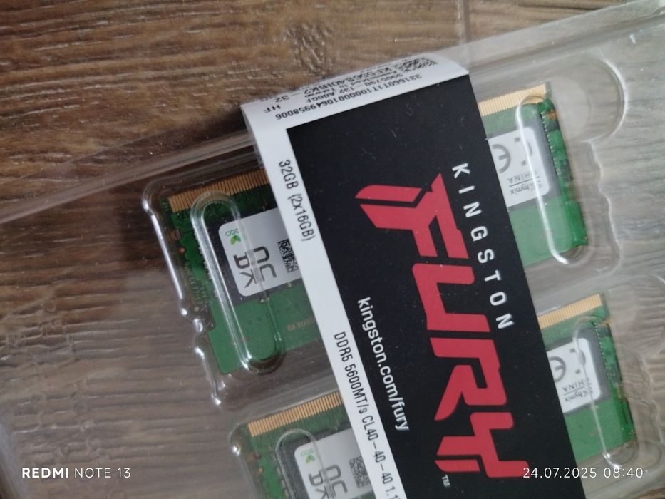 SODIMM DDR5 16GB 8+8 SK Hynix оперативная память RAM ОЗУ