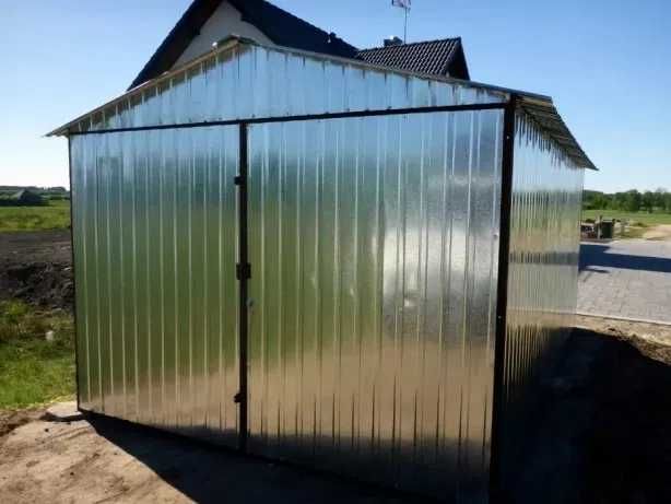 Garaż blaszany  Blaszak na budowę Garaże blaszane PRODUCENT