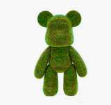 Алмазная мозаика Bearbrick мишка зеленый