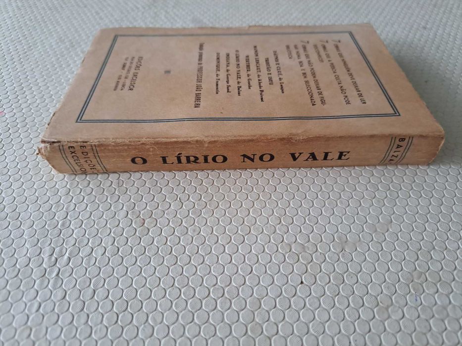 O Lírio do Vale  - H. De Balzac