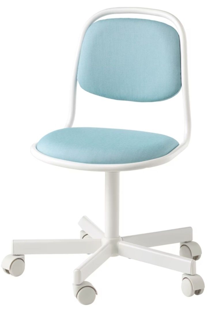 ÖRFJÄLL Dziecięce krzesło biurowe
Dziecięce krzesło biurowe, biały/Vis