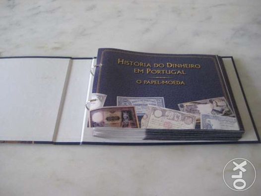 Coleção História dinheiro Portugal – As moedas,O Papel Moeda
