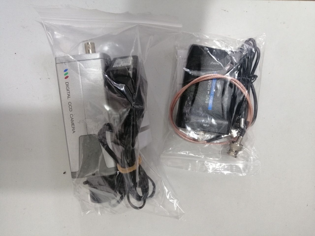 Câmara ccd + conversor hdmi