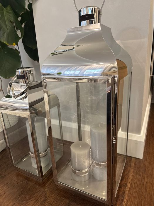 Lampiony home&you zestaw duży i mały