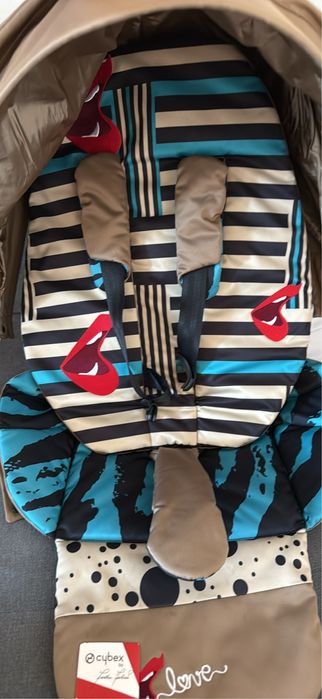 Cybex Priam 4.0 tapicerka one love Karolina Kurkova