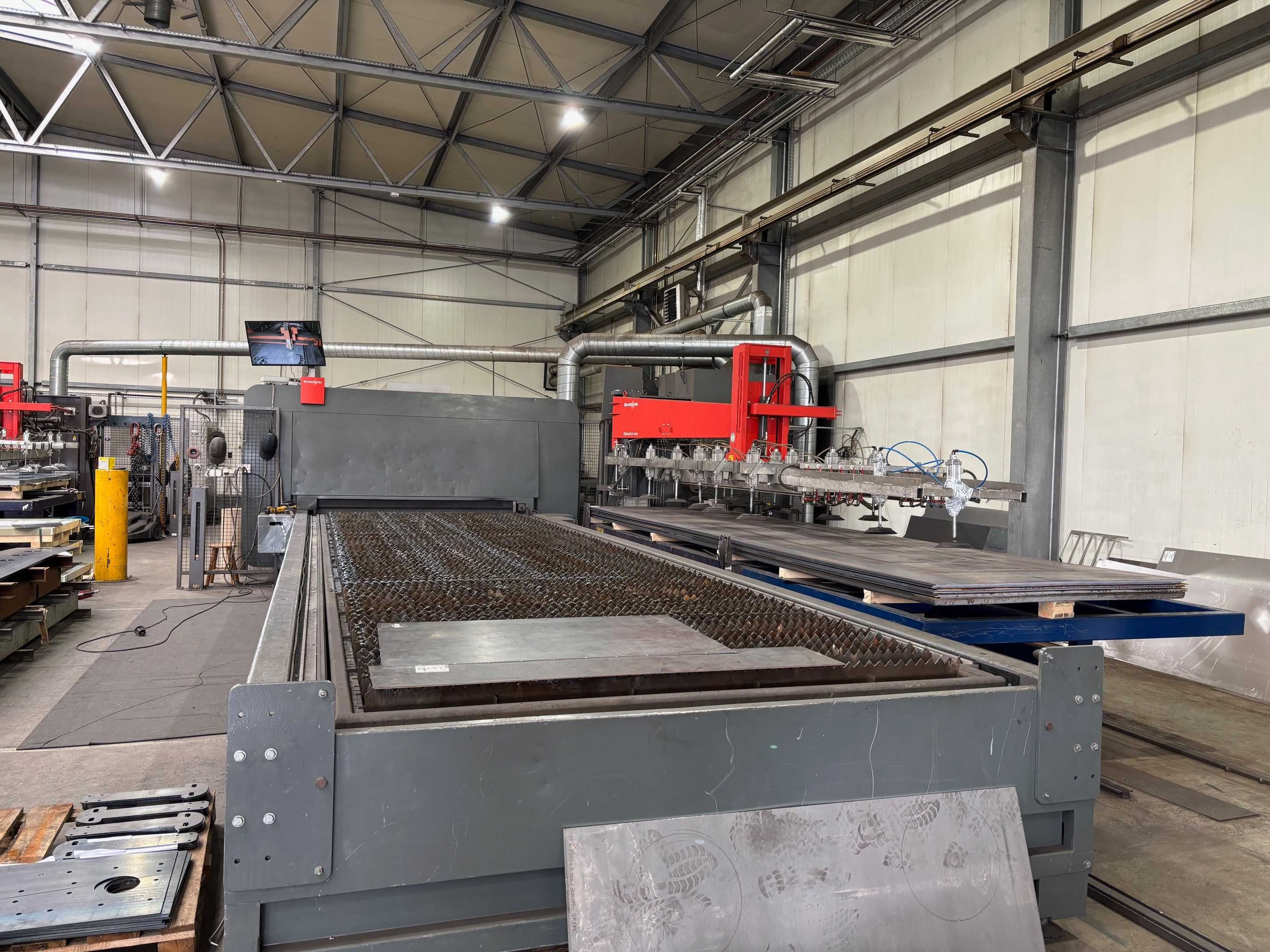 Wycinarka Laserowa BySprint Fiber Bystronic 6 kW 2000x8000mm