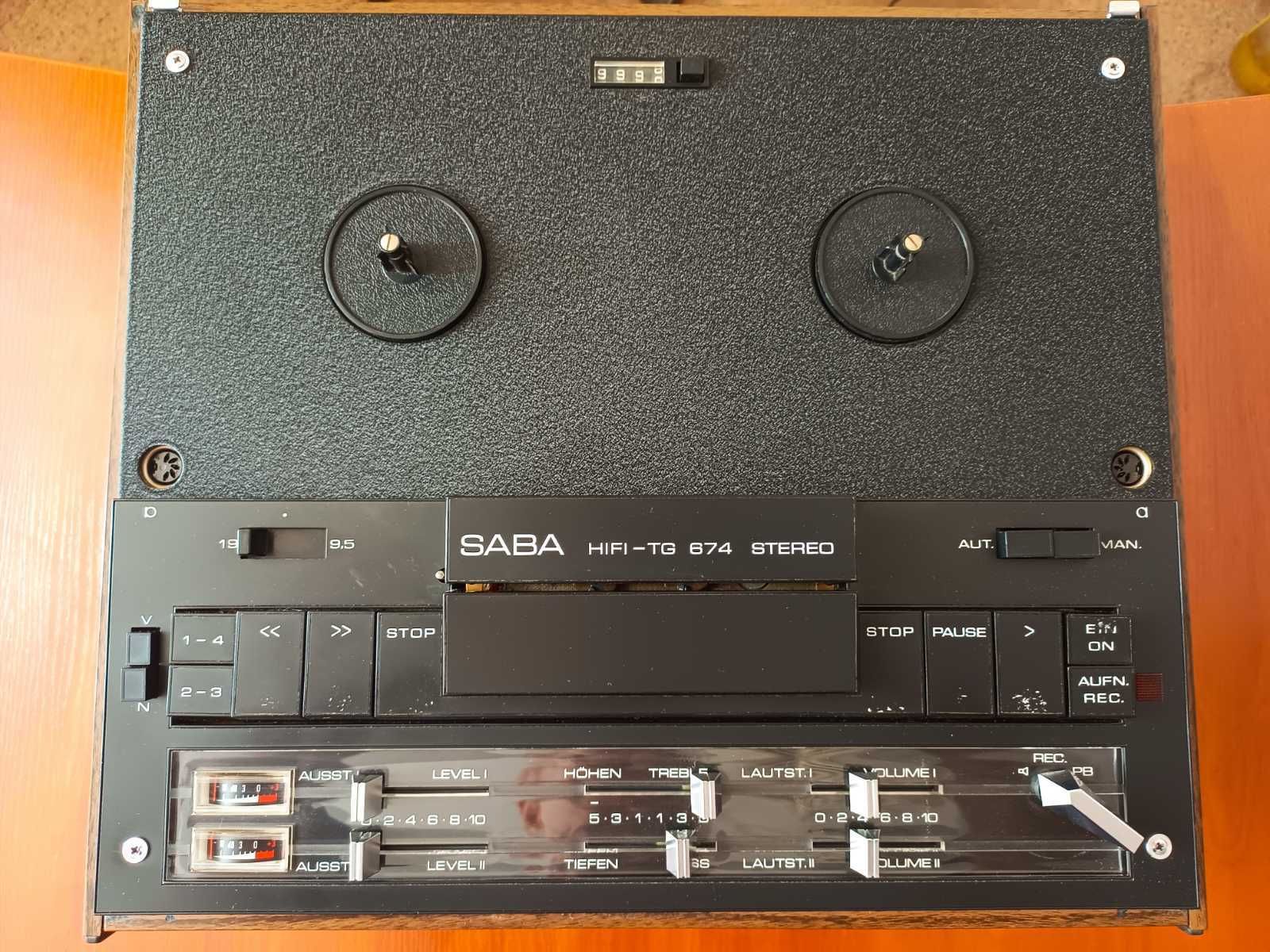 Катушечный магнитофон SABA HI-FI-TG 674 STEREO
